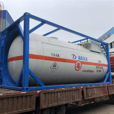 China LPG 24cbm 20 feet tank container iso container T50 lpg for sale