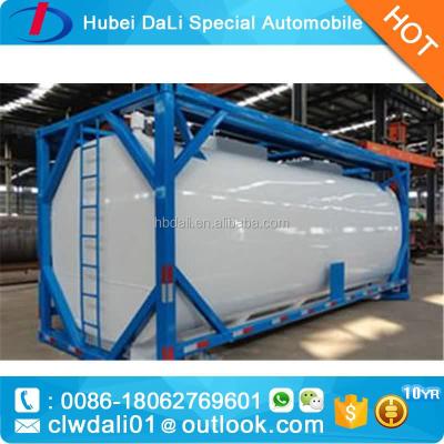 China 40feet Storage ISO Tank Transporation And Container For Sulfuric Acid And Hydrochloric for sale