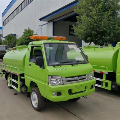 China stainless steel etc Forland Carbon Steel Q235 2000 Liters 2 Ton Trucks Small Fecal Sewage Suction Truck For Sale for sale