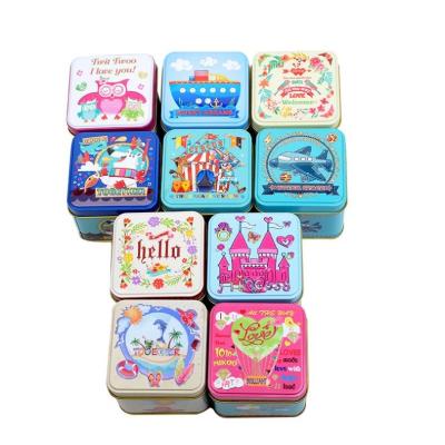 China Gift & Universal Craft Tin Box Tea Candy Packaging Tin Can Customize Metal Packaging for sale