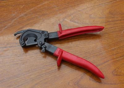 China Hand Armoured Ratchet Cable Cutter / Steel Basic Hand Tools ISO for sale