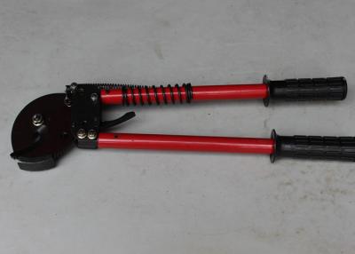 China Steel Basic Construction Tools / Ratchet Armoured Cable Cutter for sale