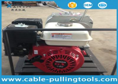 China 3 Ton Honda Gas Engine Powered Cable Pulling Winch Cable Winch Puller for sale