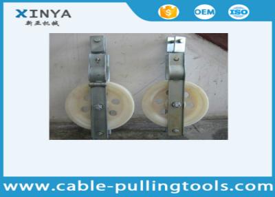 China Nylon Sheave Stringing Pulley Block Transmission Line Stringing Tools With 10KN Load Capacity for 95-120mm2 Conductor for sale