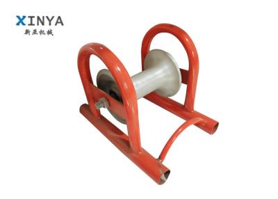 China Cable Ground Roller Cable Pulley Straight Line Type Cable Pulley for sale