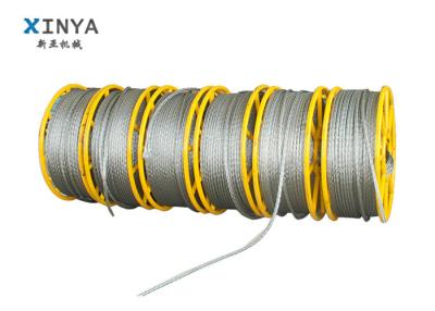 China Galvanized Steel Anti Twist Braid Rope for Transmission Line Stringing for sale