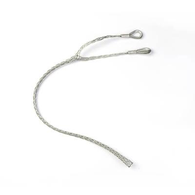 China Flexible Eye Light Duty Pulling Grip Wire Mesh Grip Cable Pulling Stocking Grip Te koop