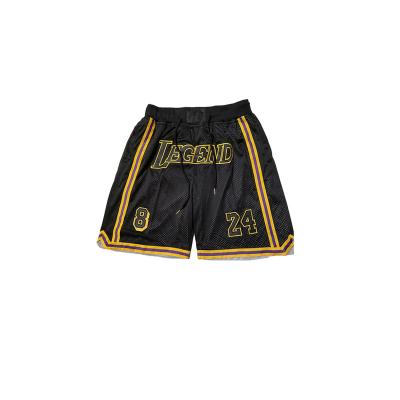 China Custom Quick-Drying Basketball Shorts Fashion Men's Hot Sale TikkTokk Empty Design Mesh Basketball Shorts for sale