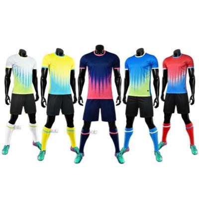 China High Quality New Pattern Custom Soccer Jersey Quick-Drying Wholesale Bulk Soccer Jersey Latest Designs For Men Soccer Jersey Retro for sale