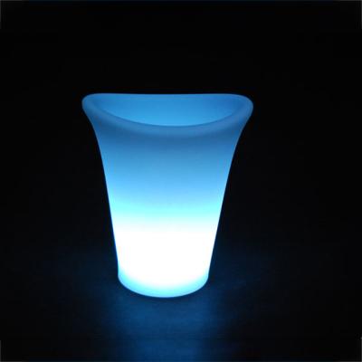 China Viable Promotion and Decoration Cheers Champagne LED Ice Bucket/Led Luminous Ice Bucket for sale