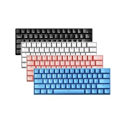 China Hot Selling Win-lock 61 Key Layout RGB Wireless Multiple Lighting Mechanical Gaming Keyboard for sale