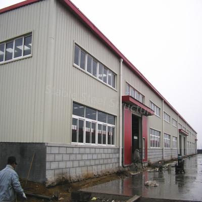 China Modern Design Metal Building Warehouse Steel Structure Prefab Construction Warehouse For Storage for sale