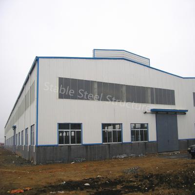 China Modern Cheap Prefab Steel Structure Building Designs Fabricated Storage Warehouse For Rice for sale