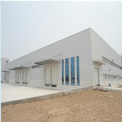 China Modern Prefab Construction Steel Structure Buildings Workshop Steel Building for sale