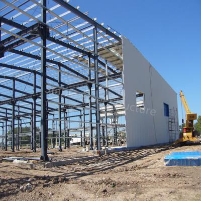 China Modern Custom Steel Structure Building Fabrication Company Metal Steel Structure Workshop for sale