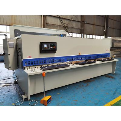 China China Factory Advertising Company Hydraulic Swing Beam Plate CNC Guillotine Shear Machine for sale