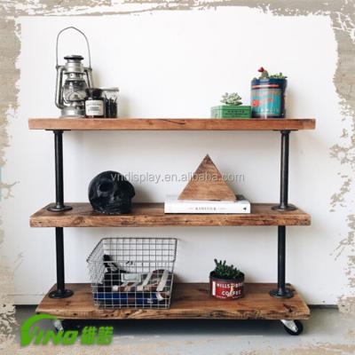 China Four Layers With Paint White Vintage Industrial 3 Tier Rolling Cart Storage Utility Shelves , Interior Shelves Rolling Shelves Rolling for sale