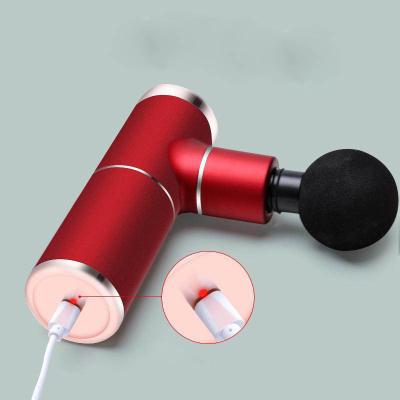 China Electric Body Fascia Gun Pocket Massager Gun Muscle Fascia Vibration Physiotherapy Equipment for sale