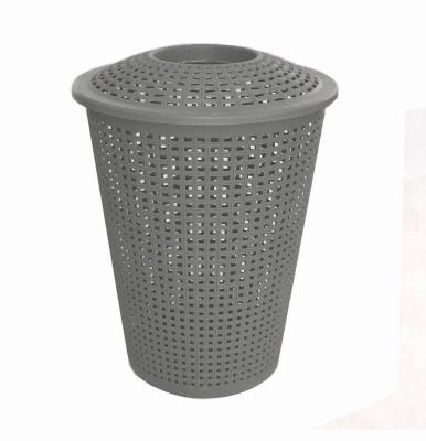 China Factory direct sales new rattan laundry baskets viable dirty clothes around plastic basket for sale