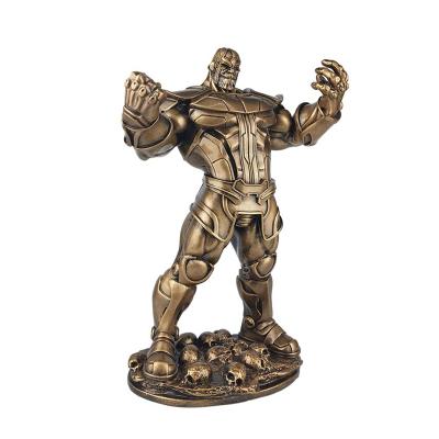 China Europe Resin Movie Character Thanos Statue Handmade Model Sculpture for sale