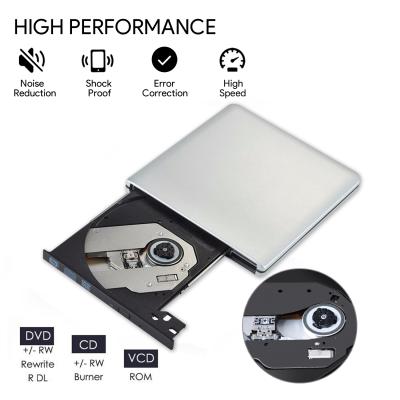 China External USB3.0 CD/DVD Drive ReWriter BR-RE DVD-RW ROM Bluray For External Laptop Computer / OIptical Desktop Drive for sale