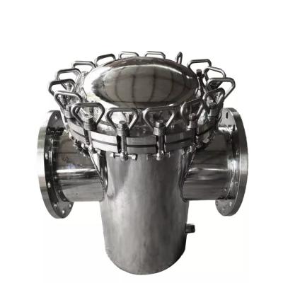 China Korbfilter Spülwasserfilter Reinigungswasserfiltration DN-300 zu verkaufen