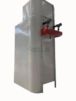 China Portable Manual Two Filters Small Powder Coating Booth for sale