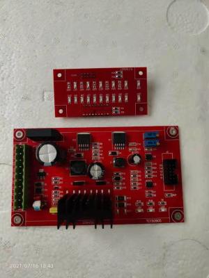 Chine Simple ajustez la carte PCB menée de carte de l'affichage 12v au pistolage électrostatique à vendre