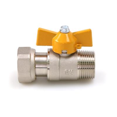 China Squeeze Ball Valve For Gas Pipe Male And Female Union Ball Valve Round for sale