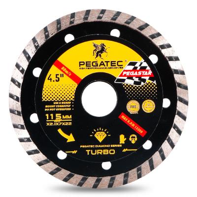 China Cutting 115mm Sintering Angle Grinder Wet And Dry Diamond Disc Protective Ceramic Cutting Blade Tiles for sale