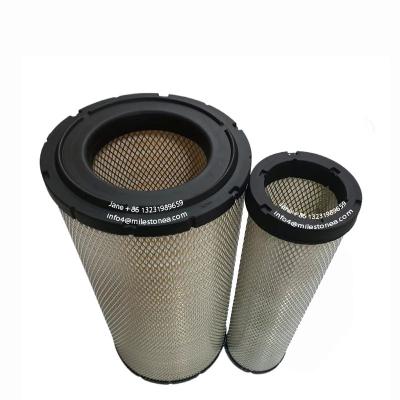 China High quality filtro de aire EC210BLC 11110175 11110176 K2446 air filter for sale