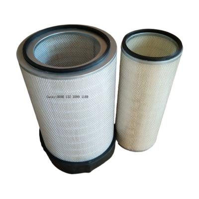 China AF25544 air filter AF25545 engine air filter element replacement for sale