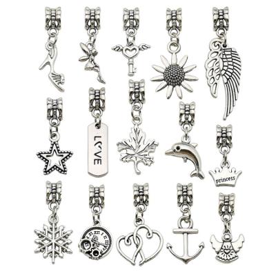 China 2021 Popular BOHEMIA Key Chain Charms Pendant Crown Diy Jewelry Charms Bracelet for sale