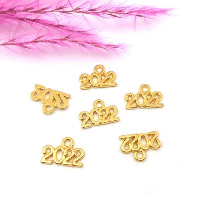 China BOHEMIA Best Selling Number Charms Earing Enamel Charms Jewelry Making Earrings for sale