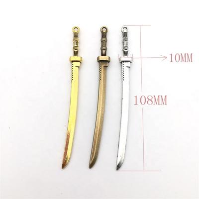 China BOHEMIA 2021 Latest Promotion Price High Quality Sword Metal Alloy Charms Jewelry Making for sale