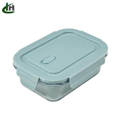 China Wholesale Professional Viable Set Safe Microwave Tiffin Lunch Box Glass Food Containers for sale