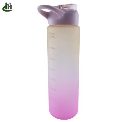 China Stored super large capacity water cup male and female space cup anti-fall color site fitness super outdoor progressive sports with handle for sale