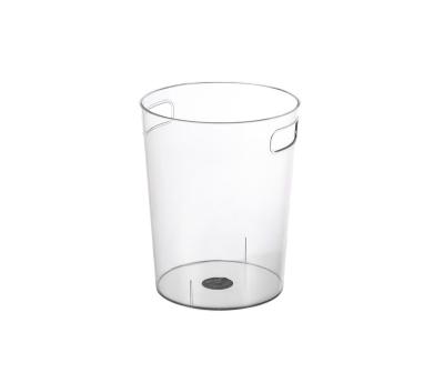 China Modern fashion living room style living room trash can garbage room office indoor business indoor transparent trash can for sale