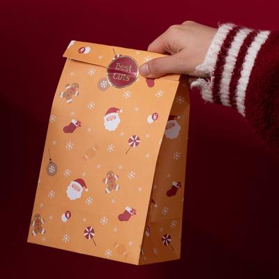 China Recyclable Custom Printing Luxury Paper Gift Shopping Bag With Your Own Logo Print , Recycled Lunch / Bread Take Away Bag for sale