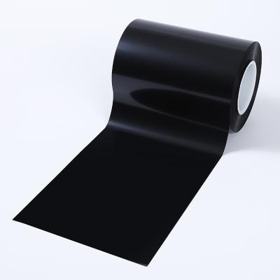 China Wholesale Price Black Color Bopet Pet Mylar Polyester Sheet Moisture Proof Film Roll for sale