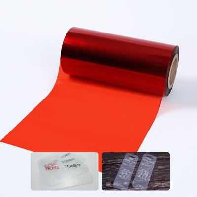 China Moisture Proof Maker Red Pet Sheet Mylar Film For Adhesive Tape, Printed Posters, Hang Tags, Labels for sale