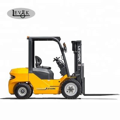 China 3ton material handling diesel forklift with cab air conditioner on hot sale for sale