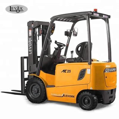 China 1.5ton 2 Ton 2.5ton 3 Ton 3.5ton Battery Electric Forklift 2500kg for sale