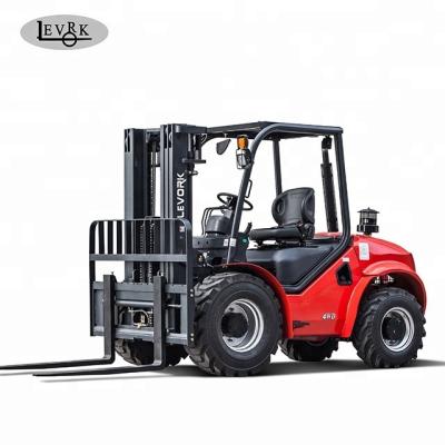 China China 3.5ton Diesel Rough Terrain Forklift Truck Price 3000kg for sale