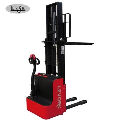 China Electric Semi Electric Forklift Pallet Lifter 1ton 3.5m Stacker Price 1000kg for sale