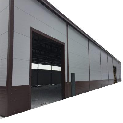 China Commercial design with light Hot rolled steel constructions for steel structure workshop for sale