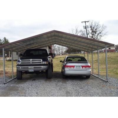 China China Low Cost Galvanized Steel Frame Regular Style Metal Carport for sale