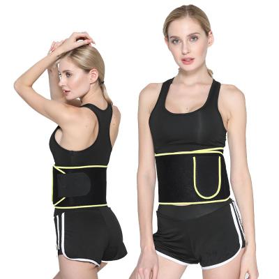 China Adult Custom Soft Waist Trimmer Adjustable Sweat Ab Trainer Belts Abdominal Belt with Pocket for sale