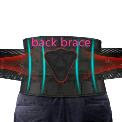 China Breathable Adjustable Compression And Protection Back Brace Lumbar Support Breathable Wide Belt for sale