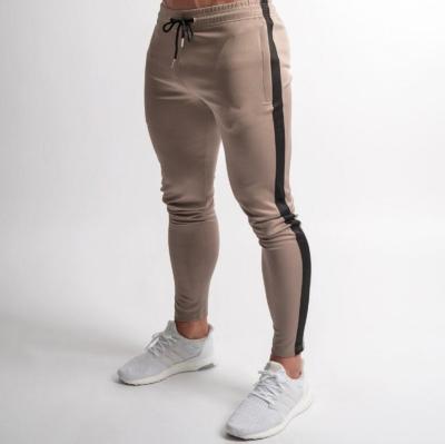 China Anti-Wrinkle Men's Joggers Pants Casual Fitness Sportswear Tracksuit Bottoms Black Jogger Track Pants Gyms Skinny Sweatpants Pants for sale